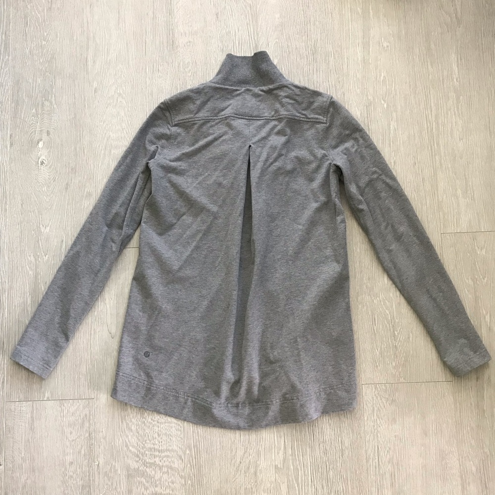 Lululemon Belle Wrap Stretch French Terry Cardigan - Picture 9 of 11